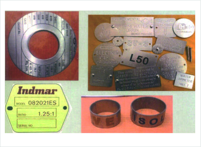 Metal & Aluminium:Tag, Ring