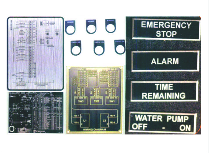 Schematics and Panel Name Plates